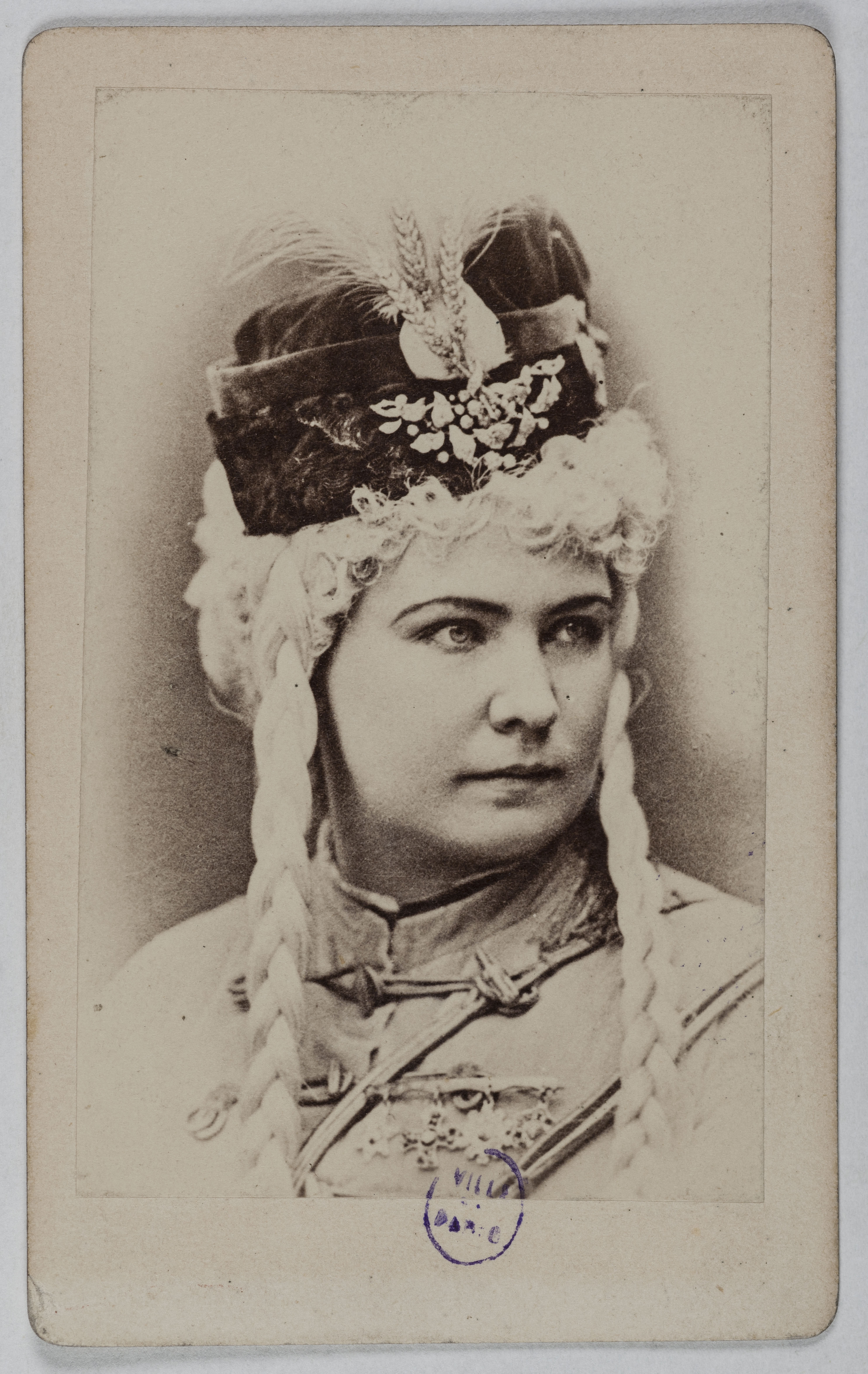 Anonyme, Portrait de Geislinger (actrice viennoise)