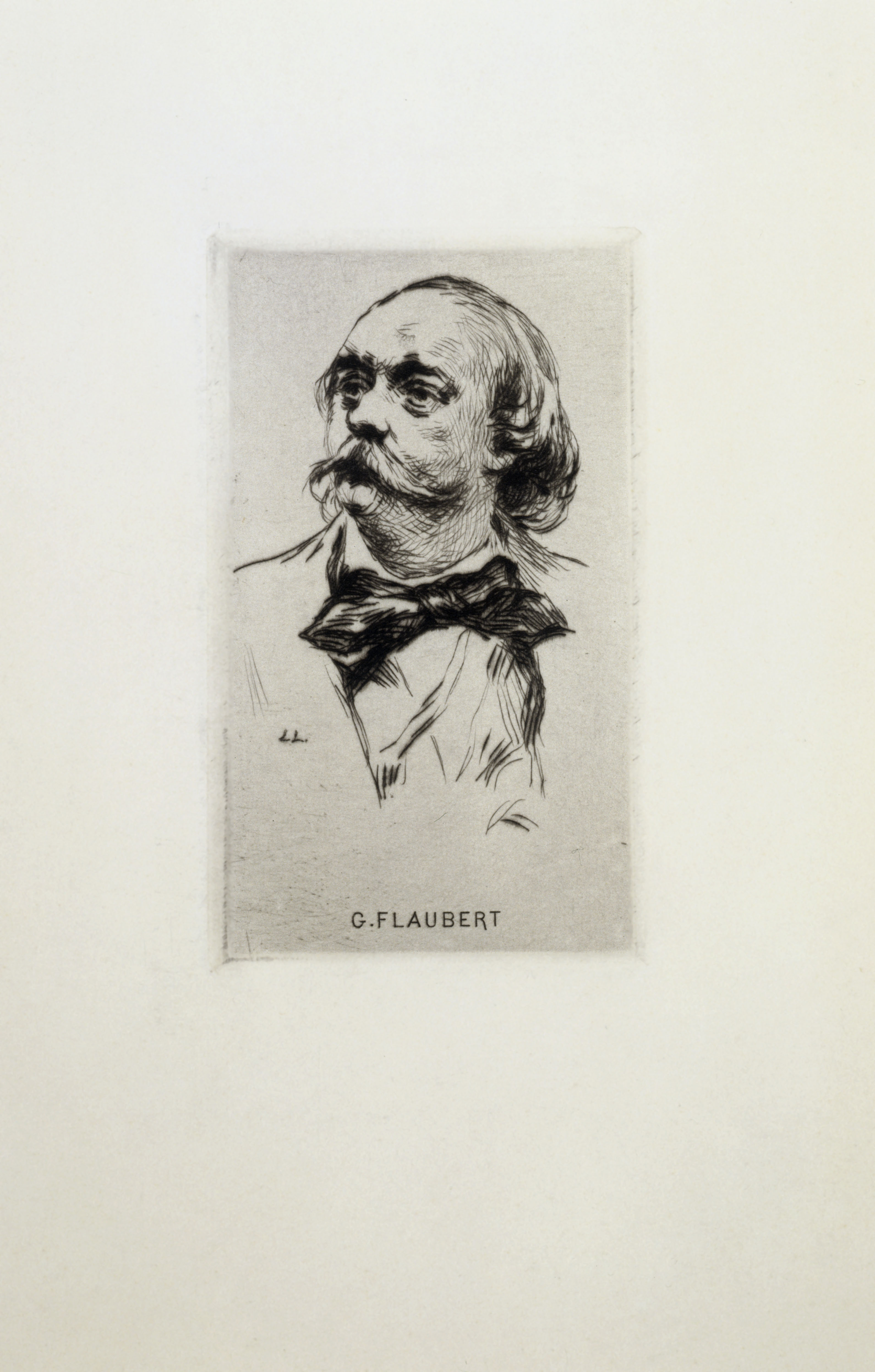 Anonyme, Portrait de Gustave Flaubert