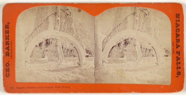 George Barker, Niagara - Rainbow Arch Prospect Park - Winter