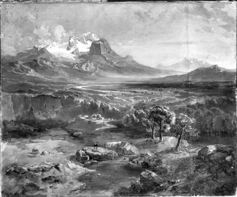 Carl Rottmann, Dachsteinlandschaft