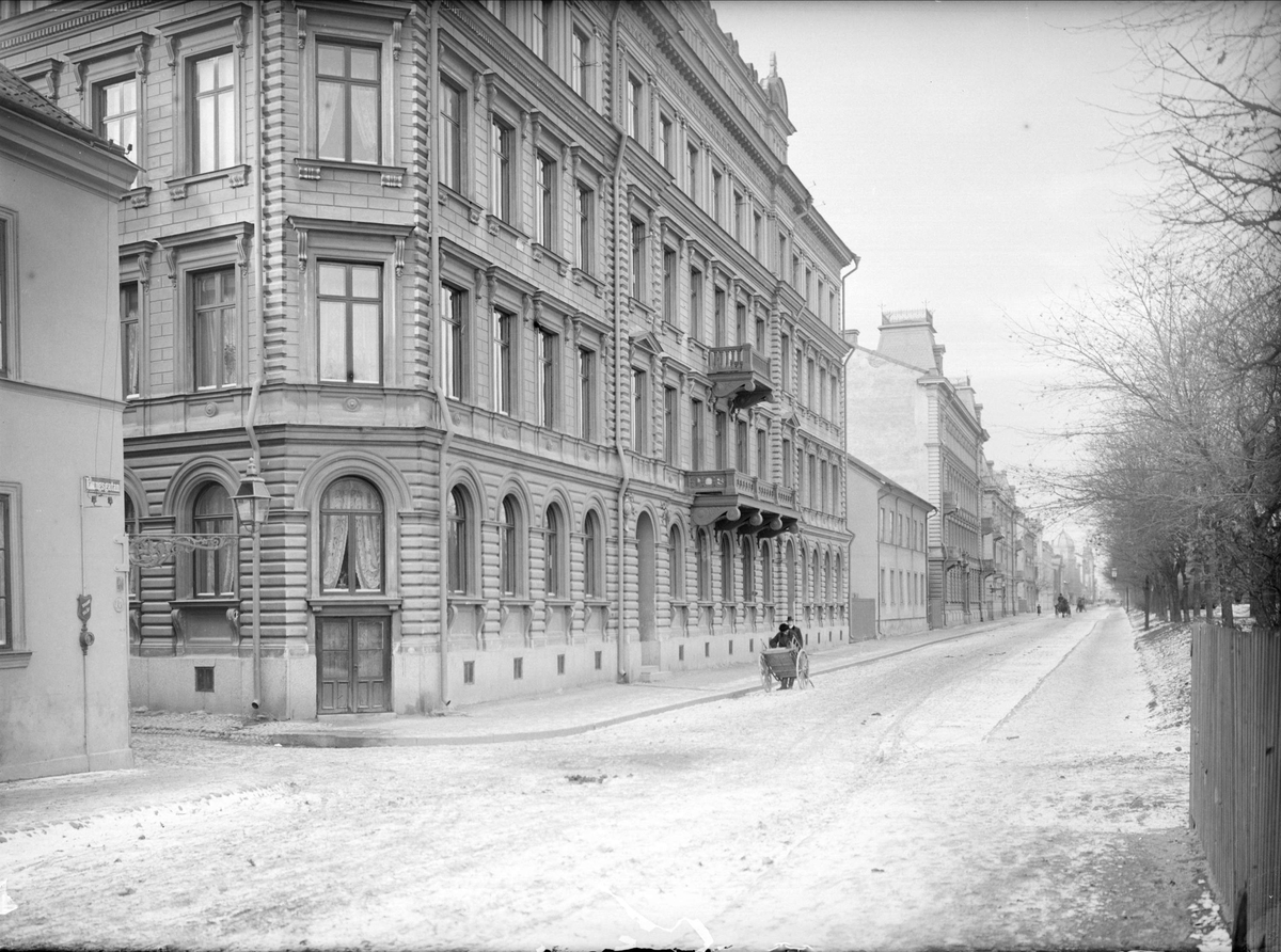 Alfred Dahlgren, King Street to the Northwest from Bävernsalld, Dragarbrunn, Uppsala 1901 - 1902