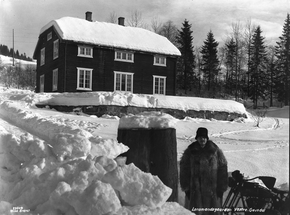 Anders Beer Wilse, Prot: Gausdal Vestre, Lensmand Gløtvolds hus
