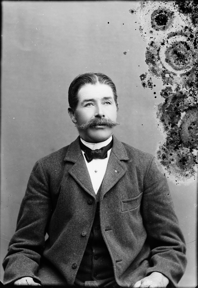 Skötsner-Edhlund, Ateljéporträtt - man, Östhammar, Uppland