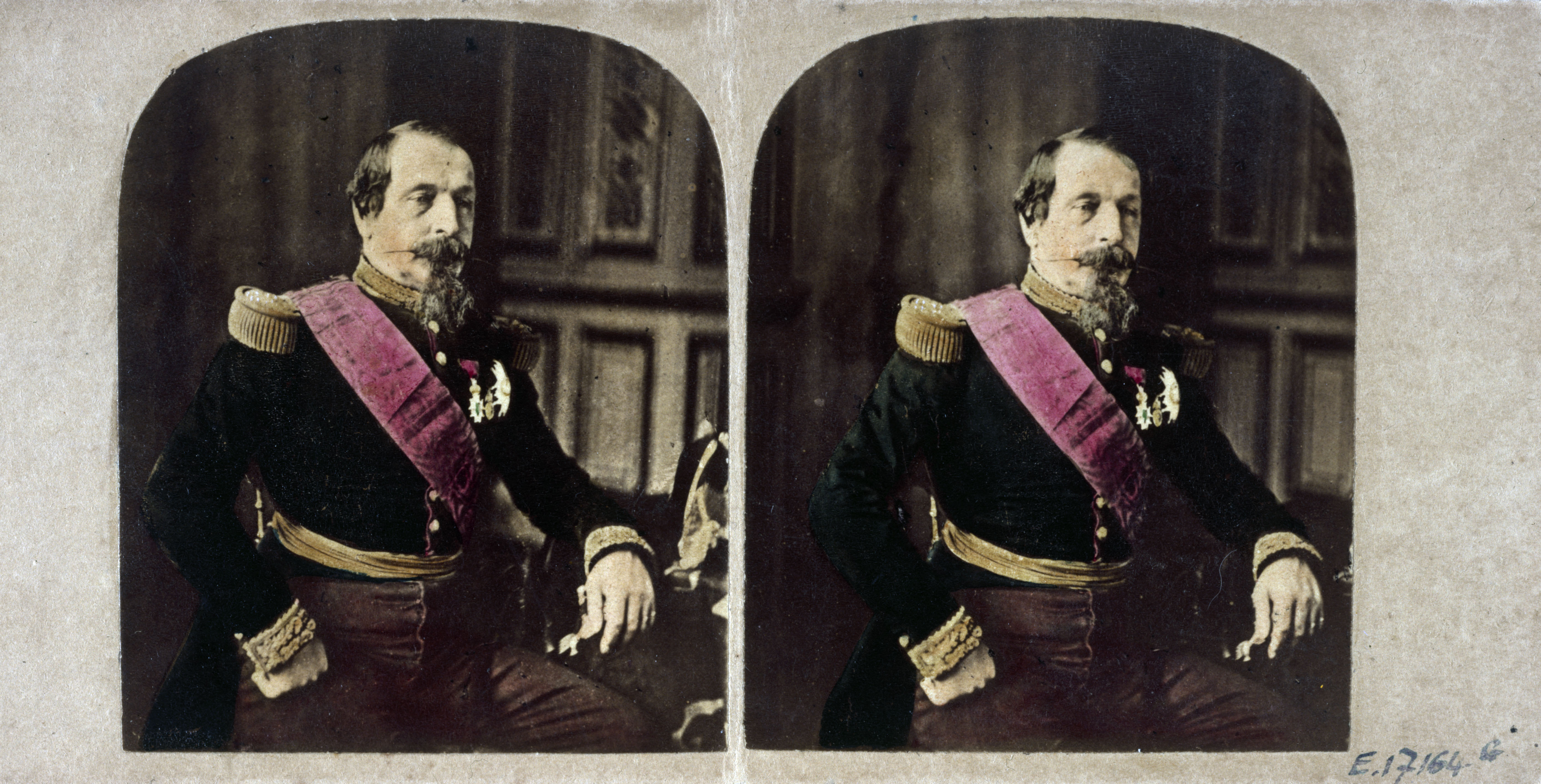 Mayer Frères et Pierson, Portrait de Napoléon III (1808-1873), (Empereur des Français)