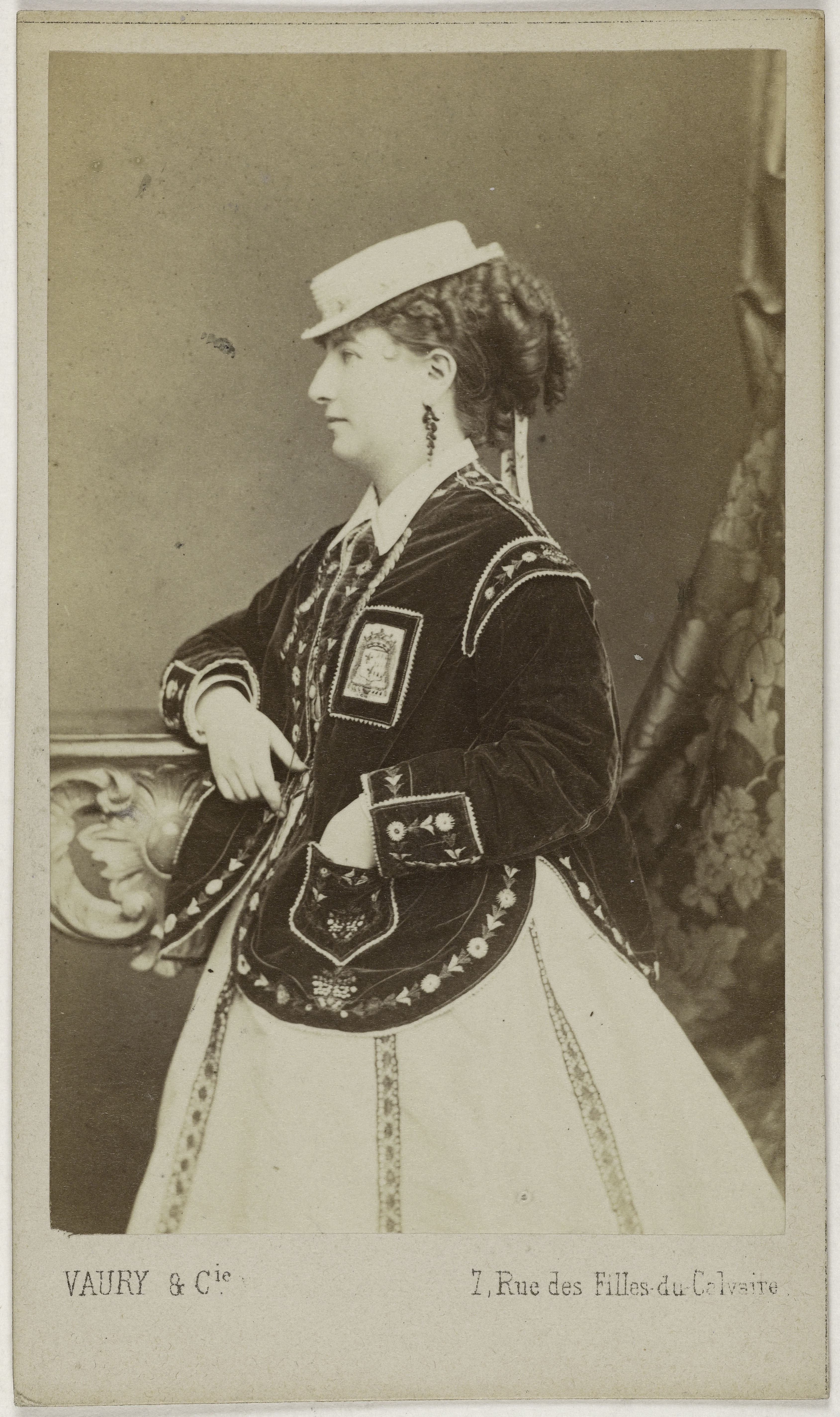 Vaury et Cie, Portrait de Debray (actrice aux Folies et au théâtre des Variétés)