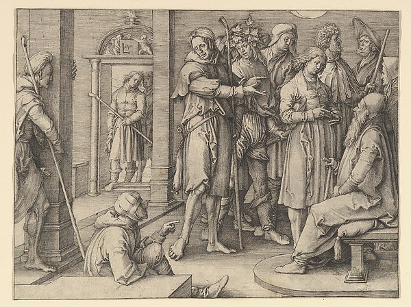 Lucas van Leyden, Joseph Telling His Dreams to Jacob