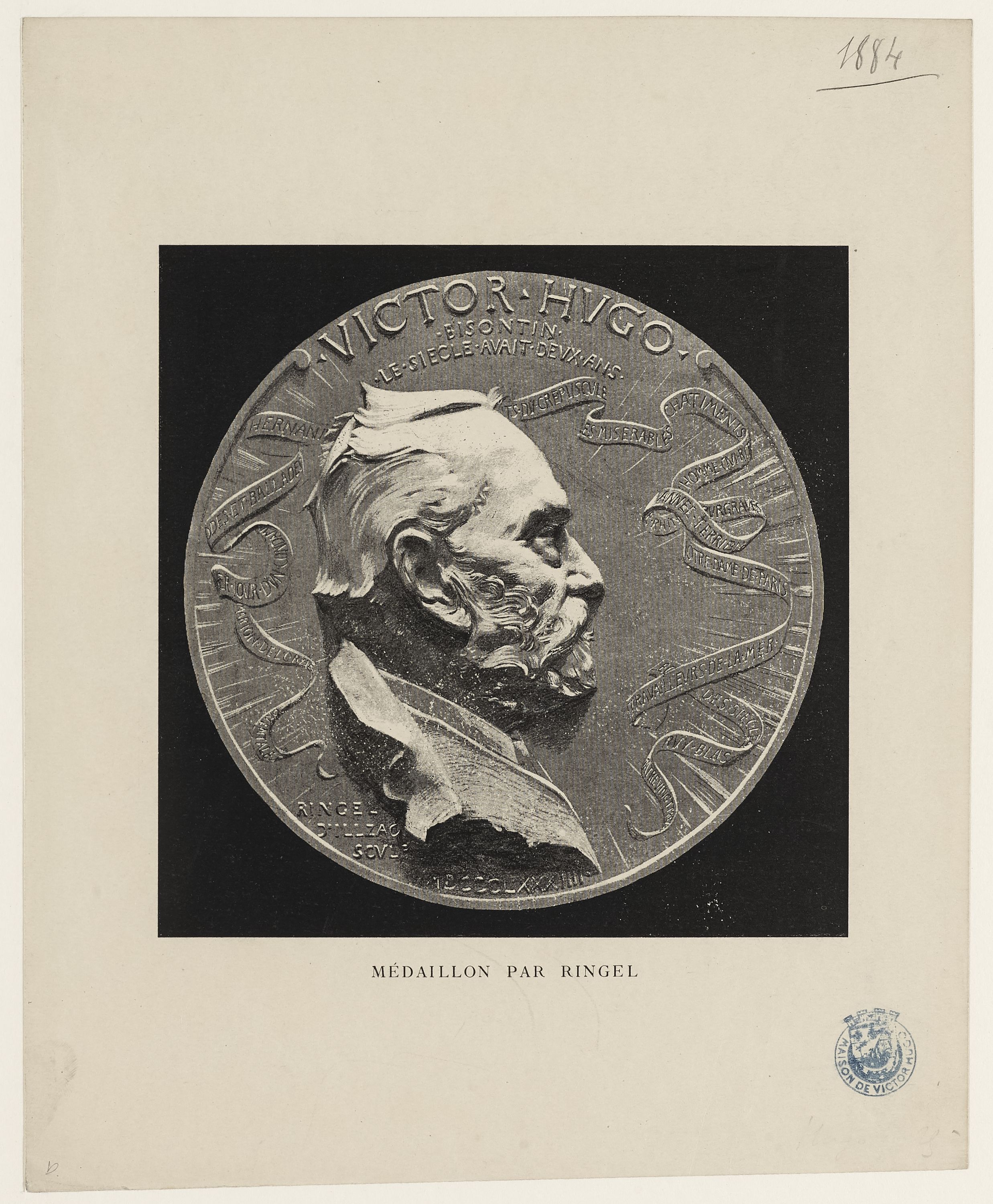 Anonyme, Médaillon par Ringel