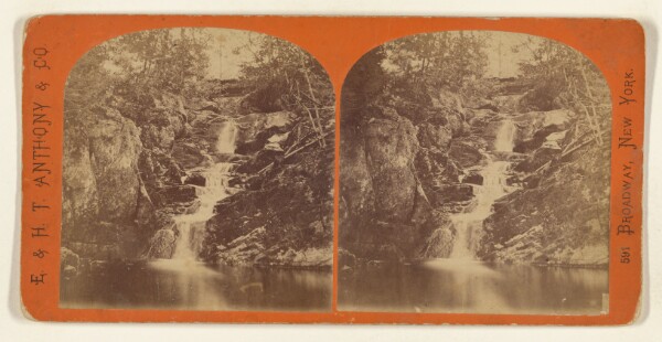Edward and Henry T. Anthony & Co., Mount Kearsarge Scenery, Andover, N.H. Crystal Cascade and Basin.