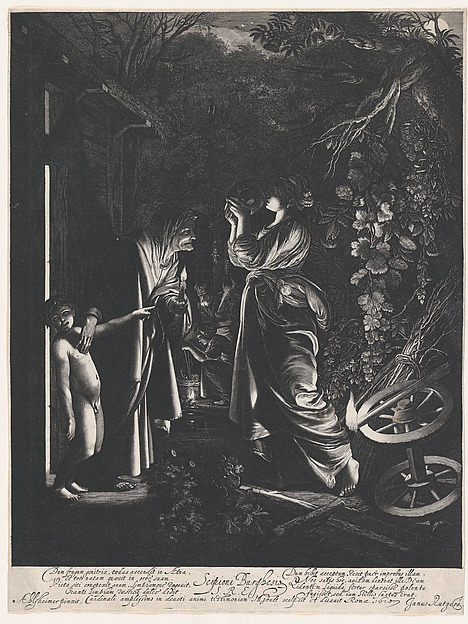 Hendrick Goudt, Ceres Searching for Her Daughter