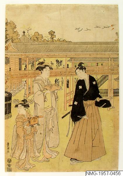 Utagawa Toyokuni I, Träsnitt, Bildkonst, Print, Woodblock, Woodcut