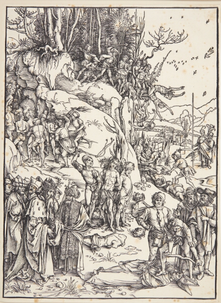 Albrecht Dürer, Legenden om de titusinde martyrer