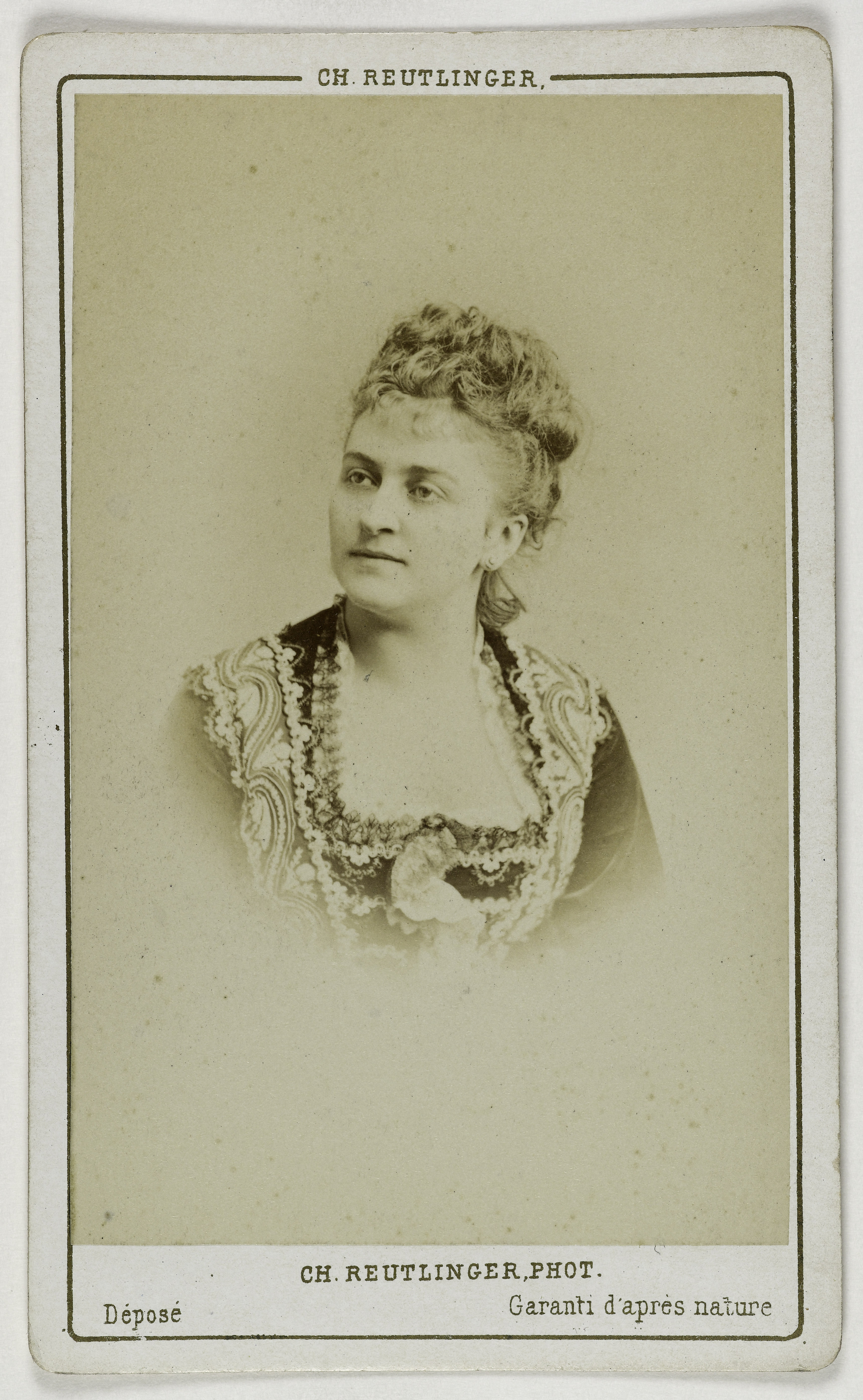 Charles Reutlinger, Portrait de Grandville Juliette, (actrice)
