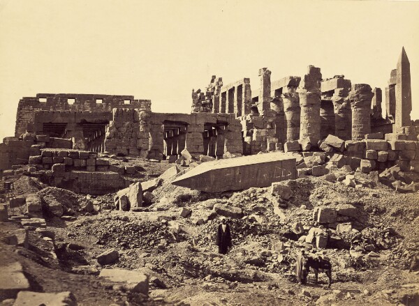 Francis Frith, Temple of El-Karnak, From the South East