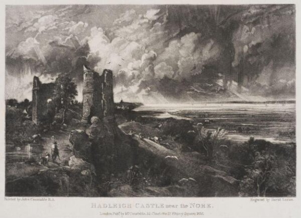 Constable, John RA, HADLEIGH CASTLE near the NORE