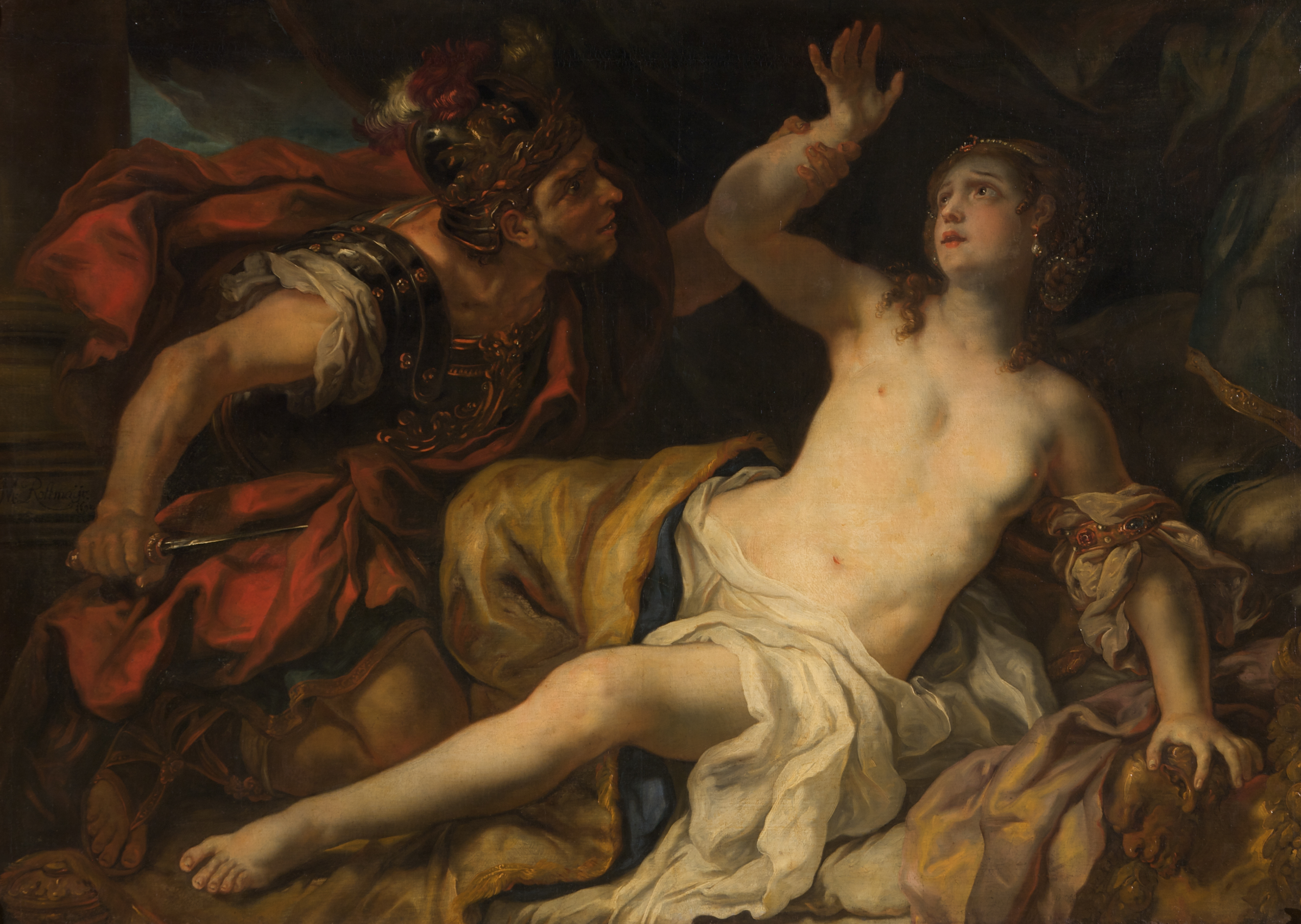Johann Michael Rottmayr, Tarquin and Lucretia