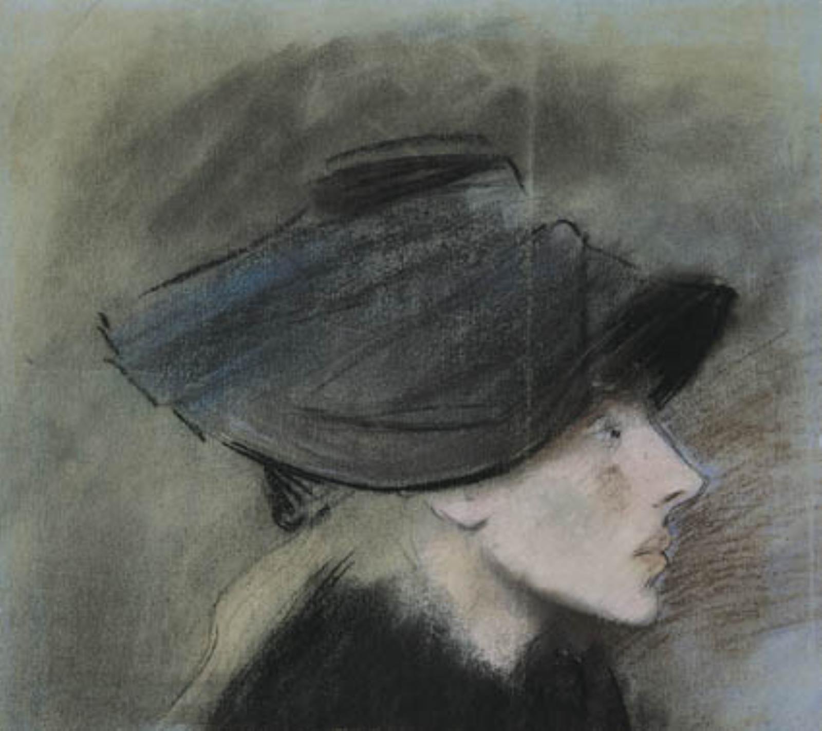 Jean Louis Forain, Portræt af kabaretsangerinden Valéry Roumy
