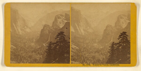 Benjamin West Kilburn, Yosemite Valley, California.