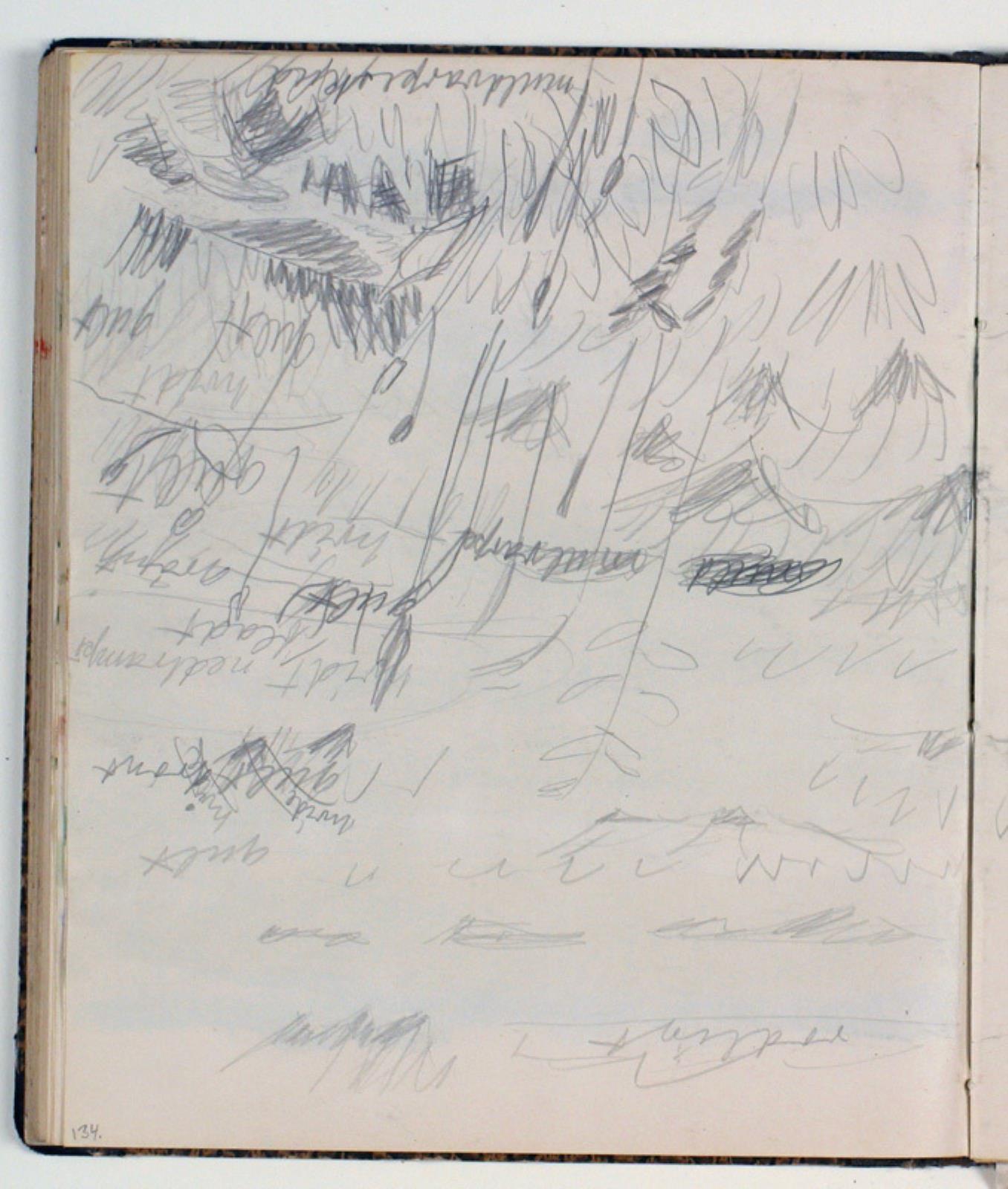 Niels Larsen Stevns, Landskabsstudie. Farveangivelser