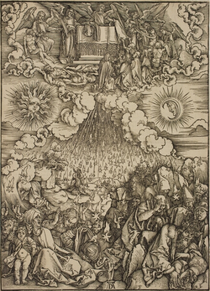 Albrecht Dürer, Lammet bryder det femte og det sjette segl