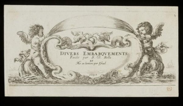 Stefano della Bella, Divers embarquements