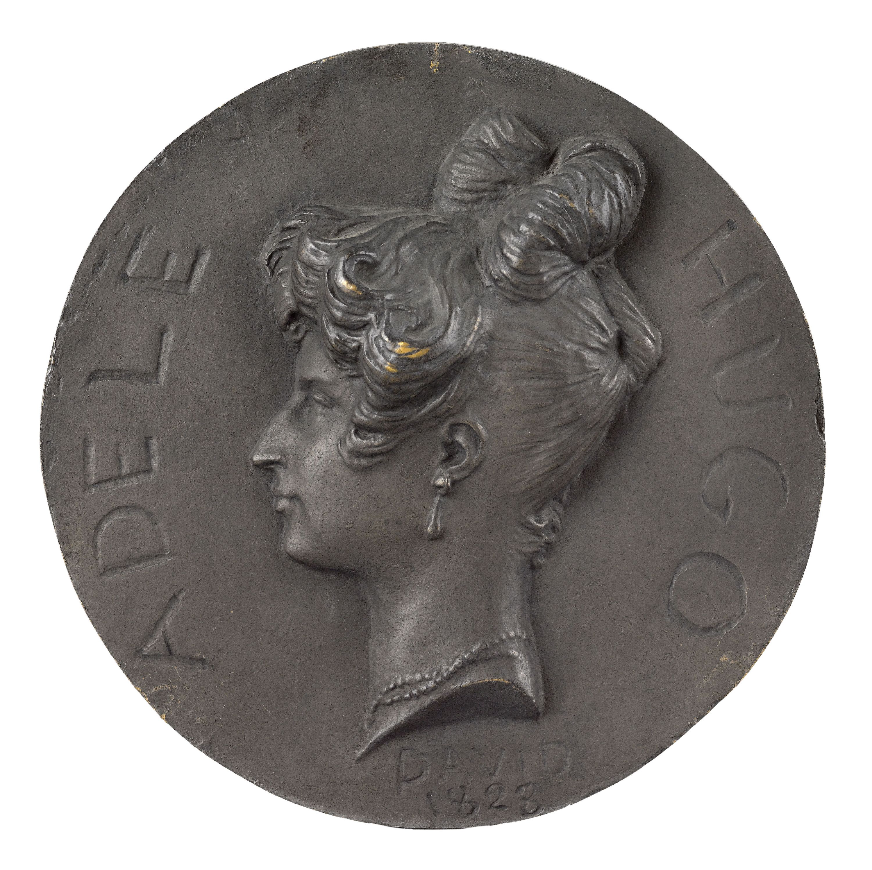 David d'Angers, Portrait d'Adèle Hugo (1830-1915), épouse de Victor Hugo