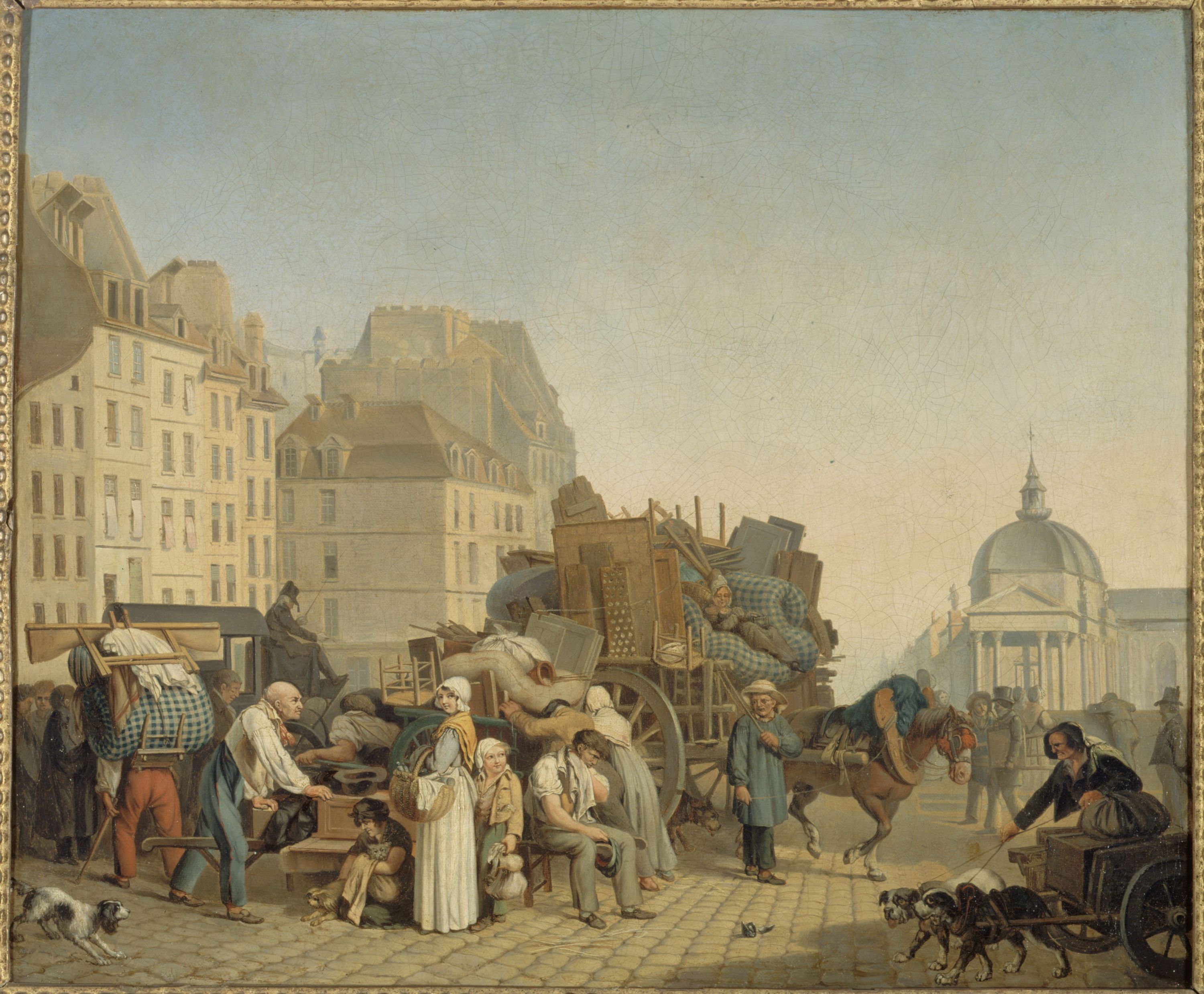 Inconnu, Les Déménagements
