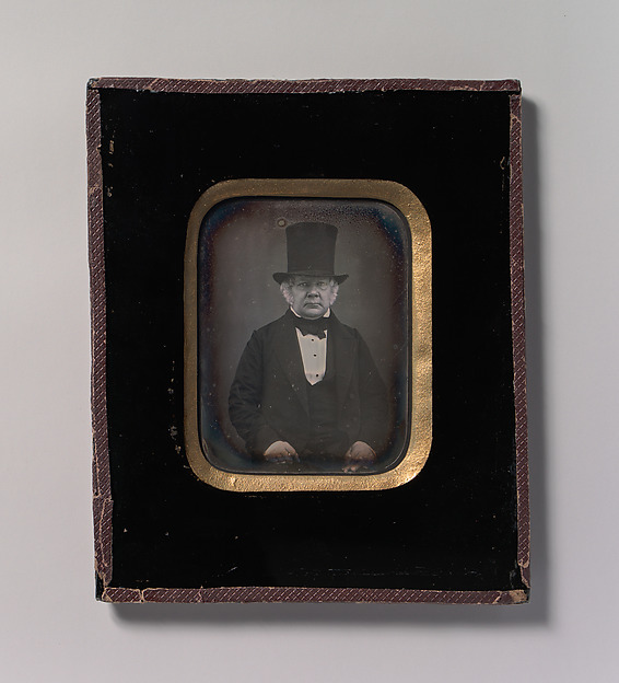 Unknown, [Older Man Wearing Top Hat]