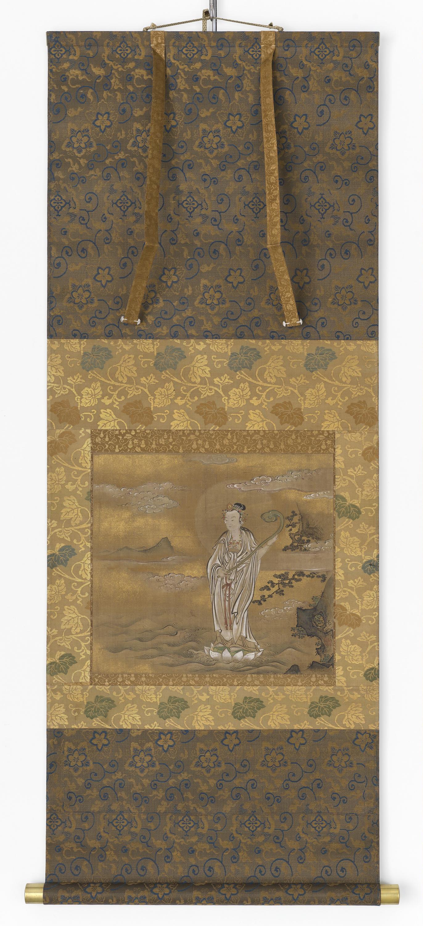 Kano Tan'yu, Bodhisattva crossing the sea