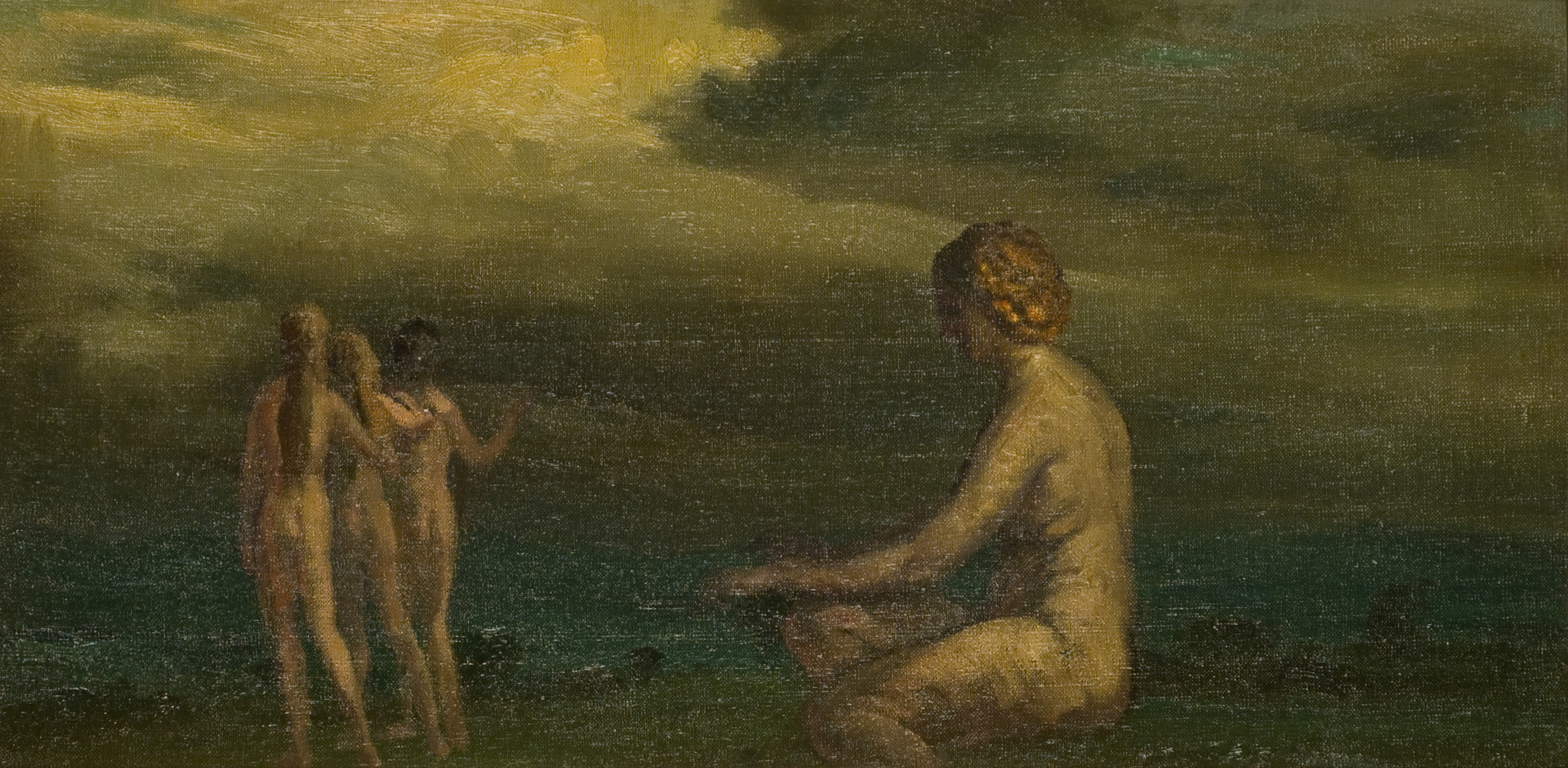 Arthur Bowen Davies, Withdrawing Rain