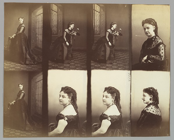André-Adolphe-Eugène Disdéri, Amélie and Elise Gitteri