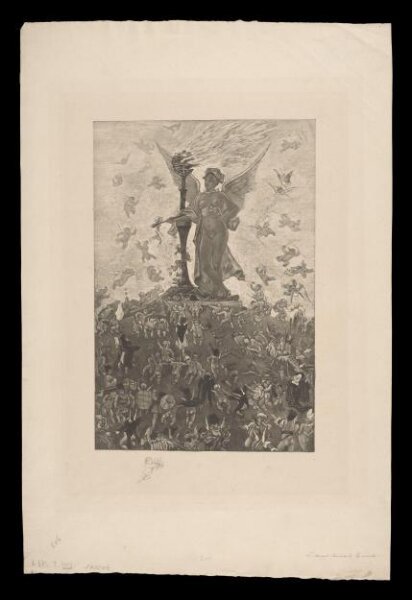 Felicien Rops, L'Amour dominant le monde