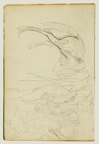 Théodore Géricault, Compositional study, horse studies