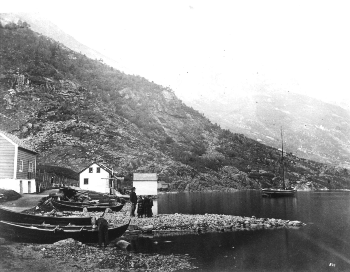 Knud Knudsen, Parti fra Odde i Hardanger.