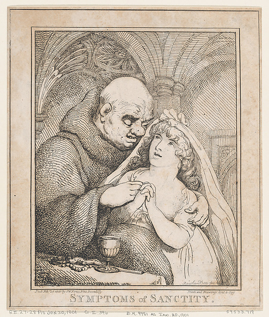 Thomas Rowlandson, Symptoms of Sanctity