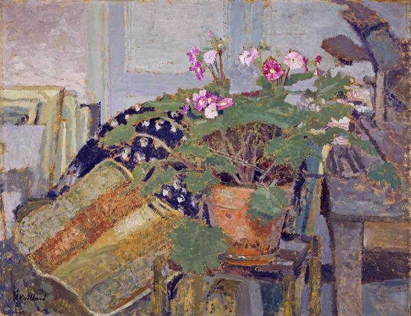 Édouard Vuillard, Pot of Flowers