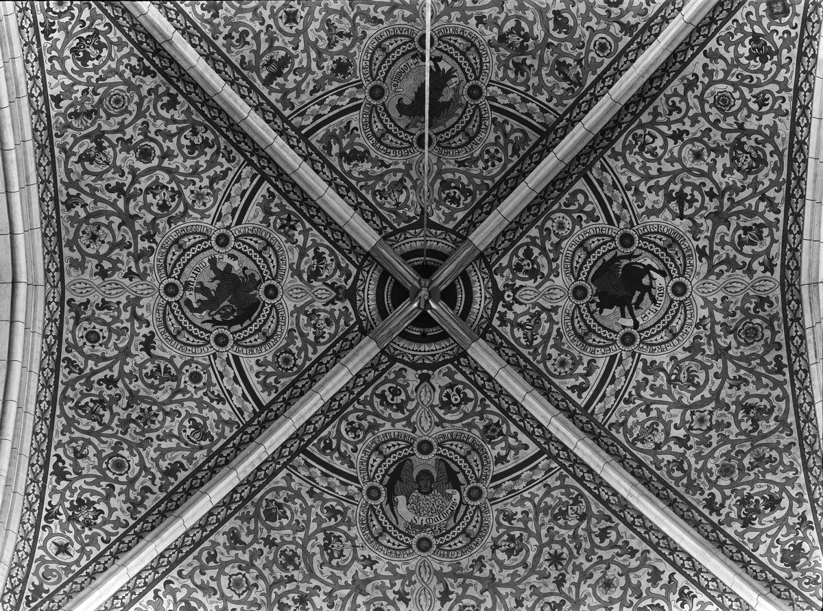 Paul Sandberg, Lime Painting in the Uppland Church