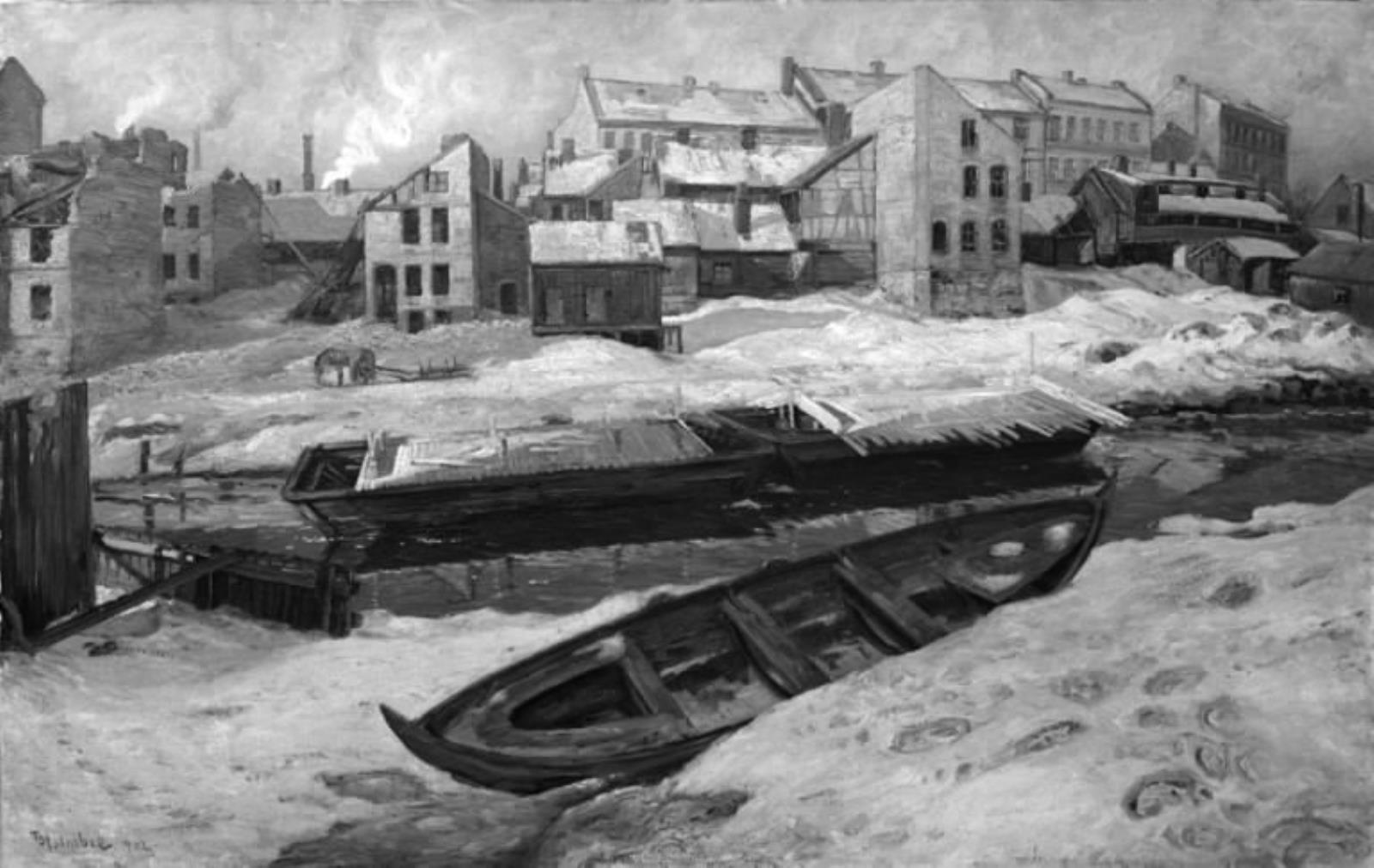 Thorolf Holmboe, Fra det gamle Kristiania