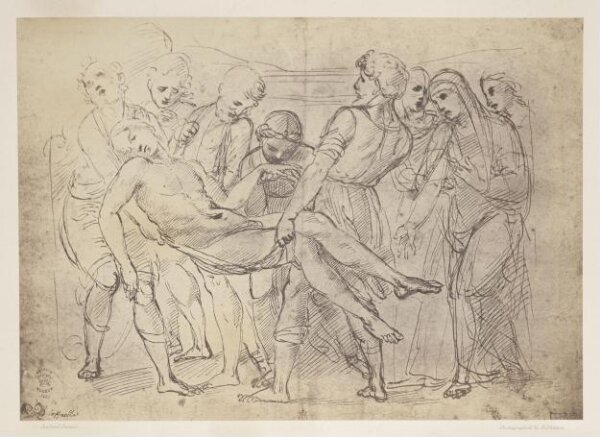 Fenton, Roger, Photograph of Raphael drawing