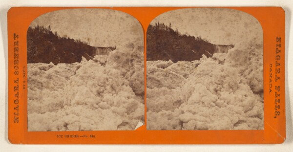 Saul Davis, Ice Bridge. [Niagara Falls, Canada]