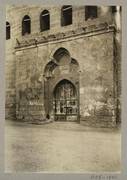 K.A.C. Creswell, Northeast entrance of the mosque of Mamluk Sultan al-Nasir Muhammad (Citadel), Cairo