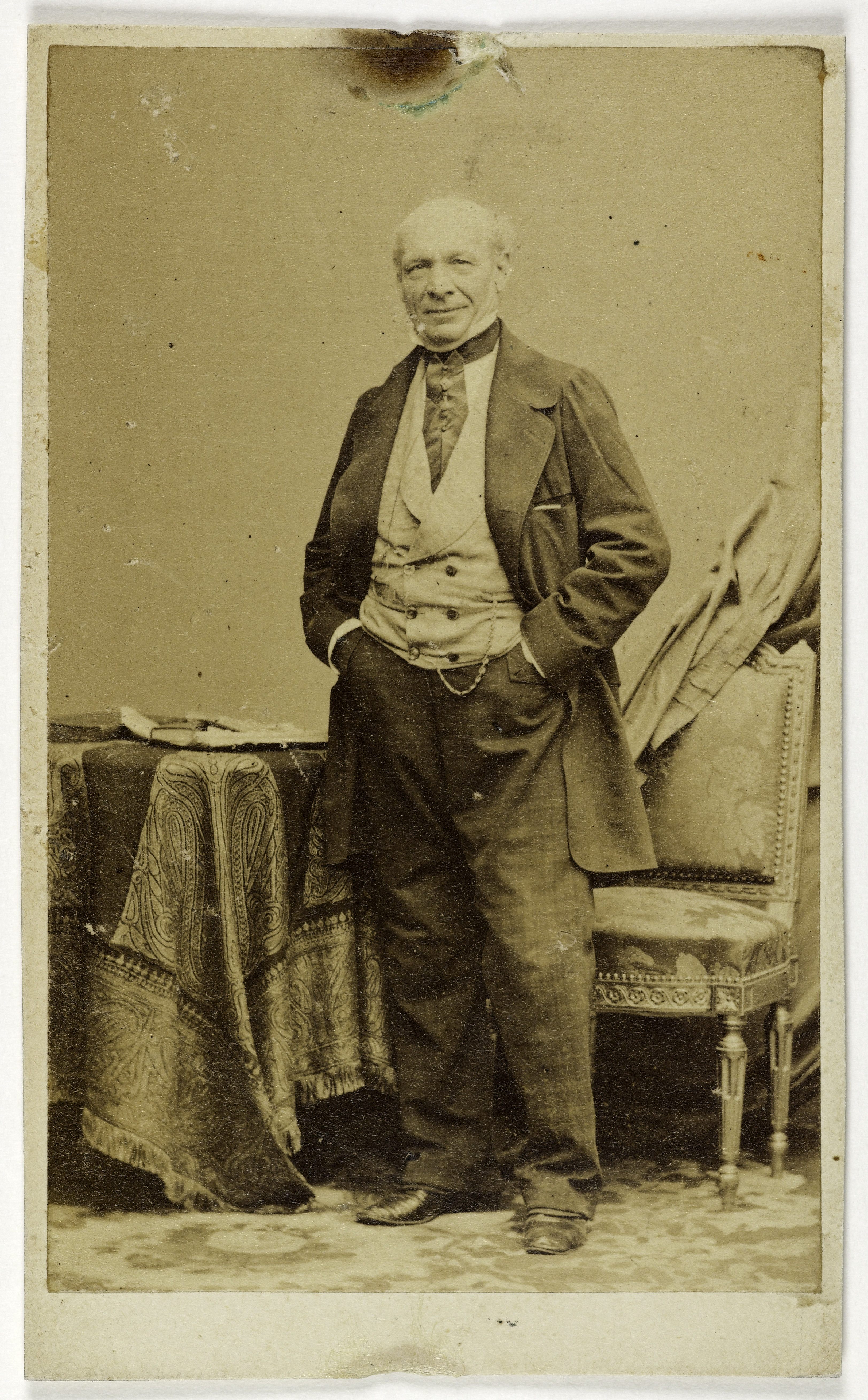 Disderi & Cie, Portrait de Leclerc Adolphe Jean-Baptiste, (-1861), (acteur)