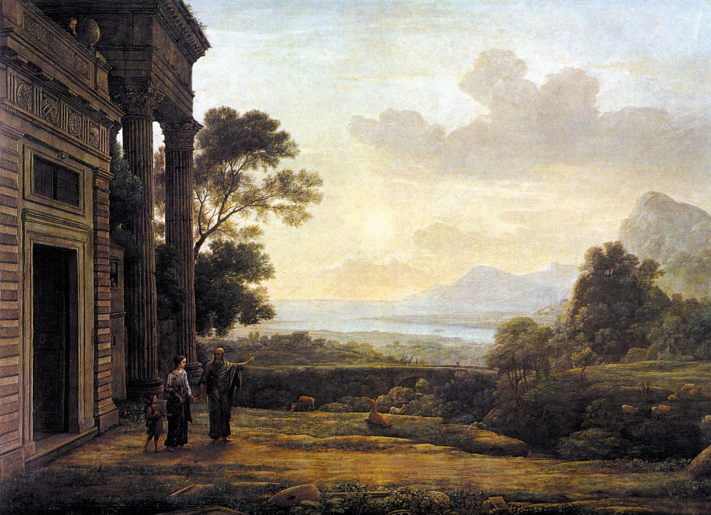 Claude Lorrain, The Banishment of Hagar