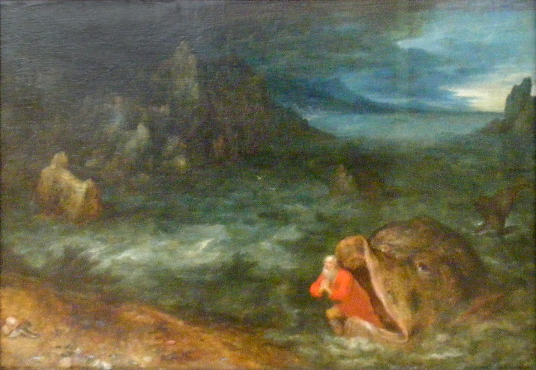 Jan Brueghel the Elder, Jonah Leaves the Whale's Belly