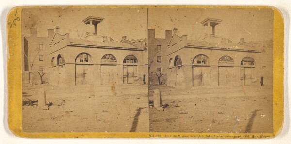 John P. Soule, Engine House in which John Brown was captured, Har. Ferry, Va.