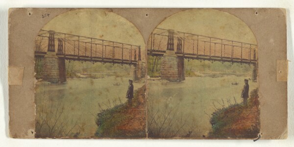 New York Stereoscopic Company, View on the Potomac. No. 5. On the Chesapeake and Ohio Canal, near Harper's Ferry.