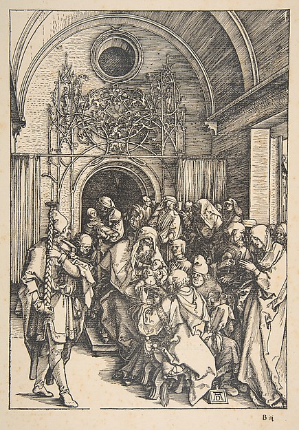Albrecht Dürer, The Circumcision, from "The Life of the Virgin"