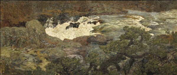 Helmer Osslund, Vattenfall, Porjus