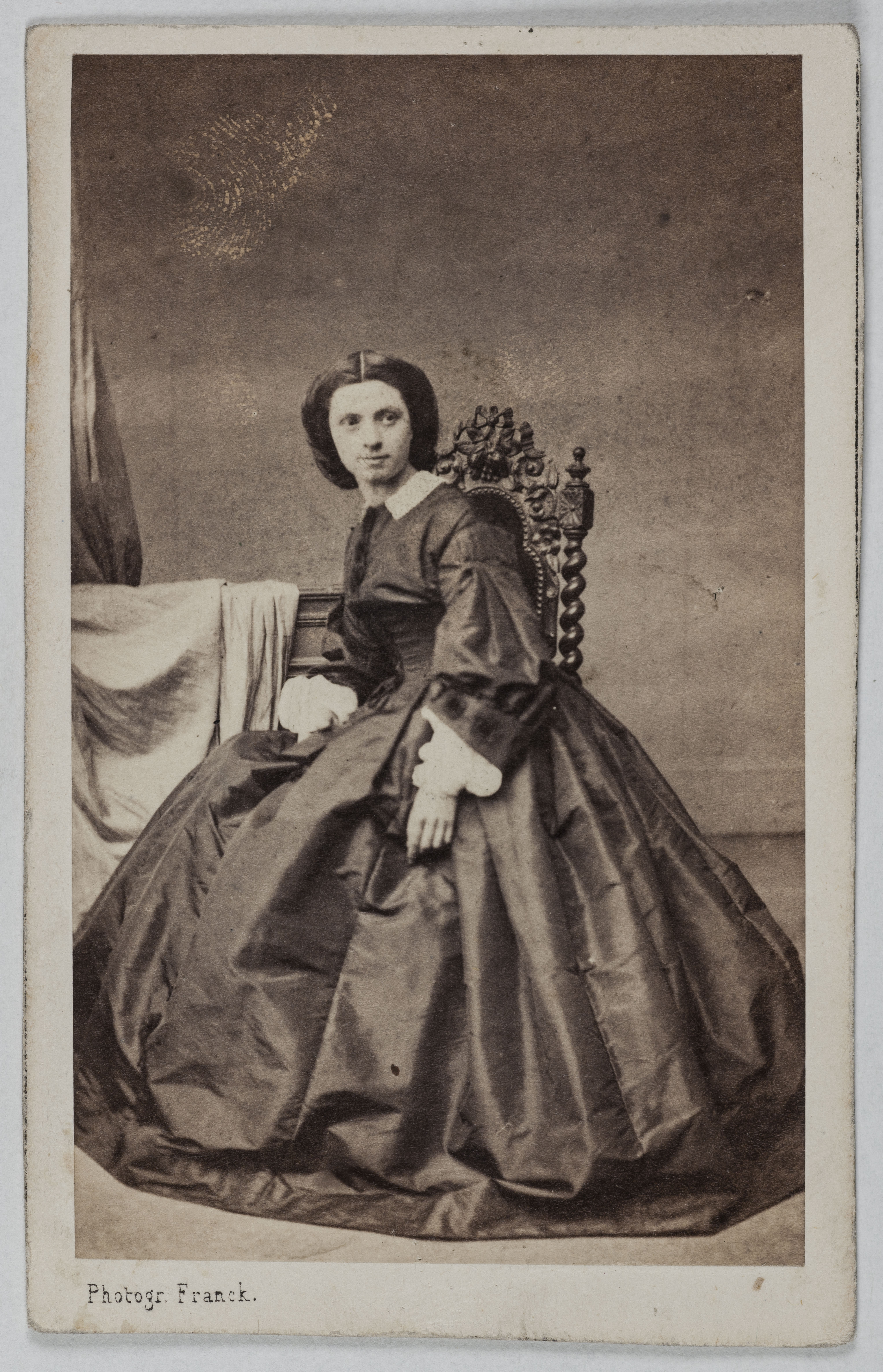 Franck, Portrait de Ferney Caroline Camille, (-1866), (actrice ?)