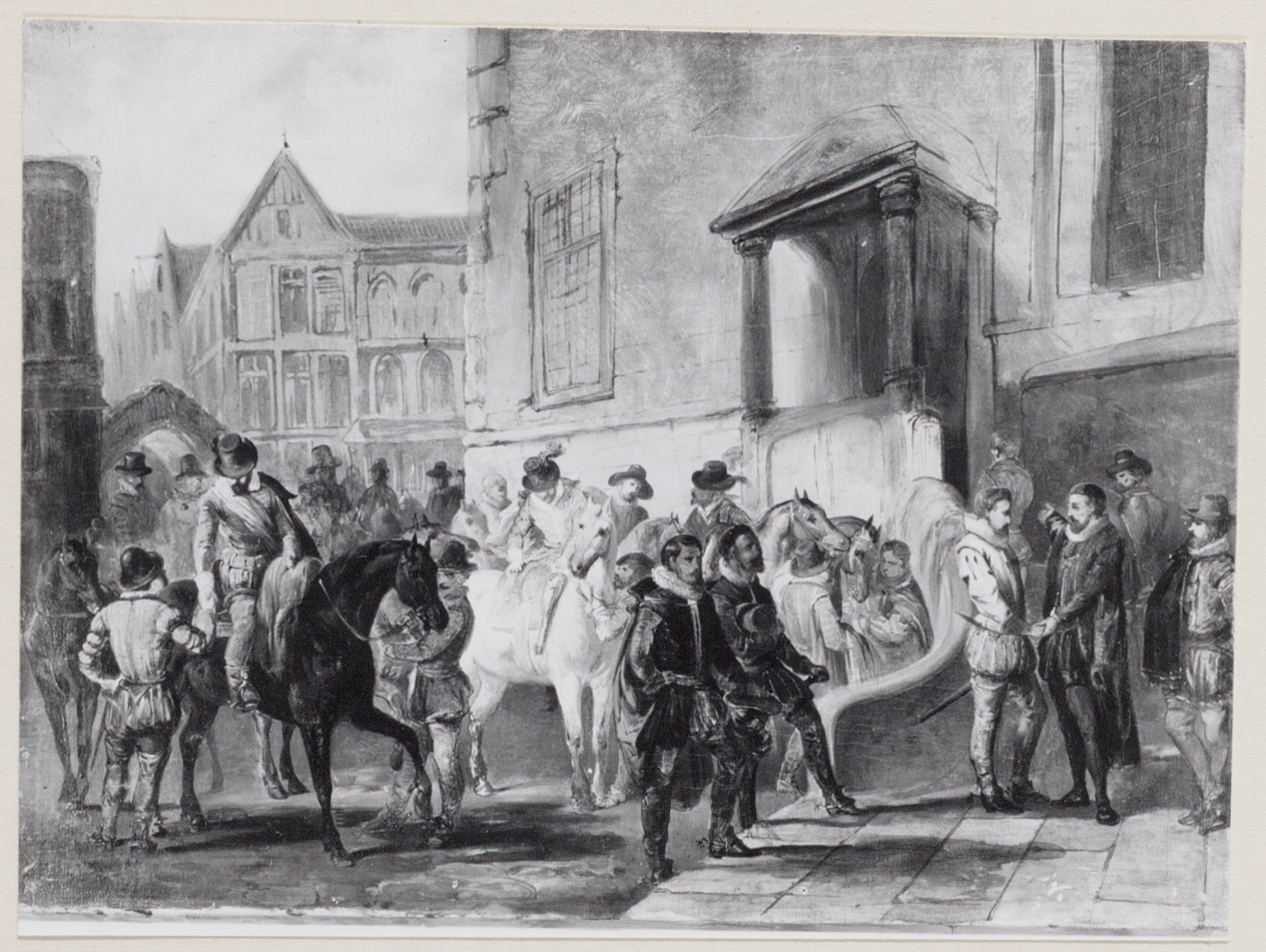 Karel Frederik Bombled, Anno 1566. Inlevering van het verzoekschrift der edelen