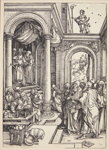 Albrecht Dürer, Jomfru Maria fremstilles i templet